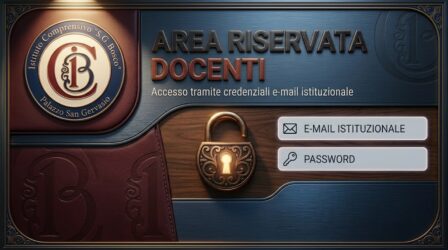 Area riservata docenti: accesso con l'account della scuola